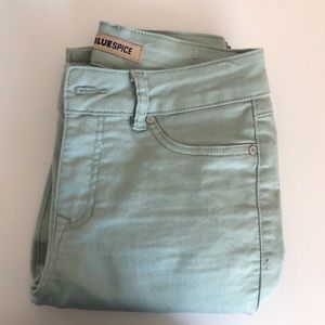 Light green pants